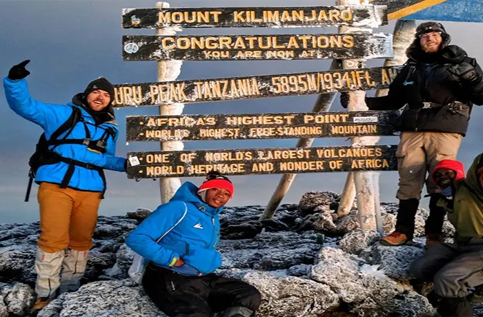 Hut camping on The Best 5-day Marangu Route Kilimanjaro Climb Tour