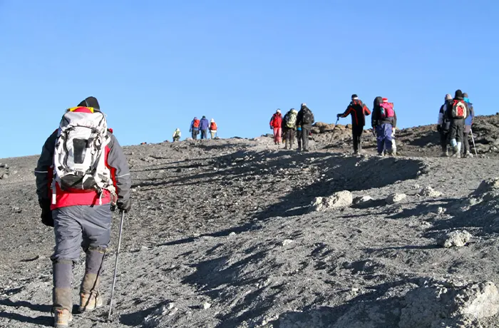 Hut camping on The Best 5-day Marangu Route Kilimanjaro Climb Tour